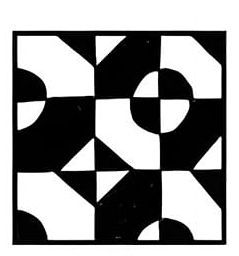 Zentangle drawing step 2: The Return